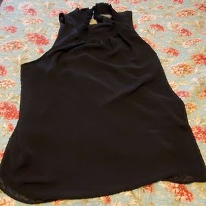 Daniel Rainn sleeveless black nice top.XL like new